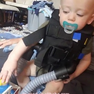 Appareil portable et économique pour l'aide à la toux, système de dégagement des voies respiratoires, machine pour la physiothérapie thoracique ACS-10 - Product Image 5