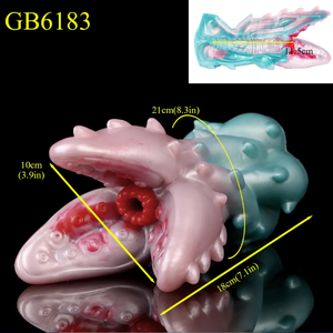 GEEBA Masturbatore Maschile in Silicone Morbido a Forma di Fiore di Vite con Foro Singolo, Giocattolo Sessuale per Adulti, Esercizio Penieno, Vagina Realistica - Product Image 6