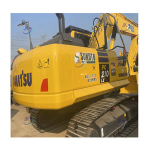 Excavatrice Komatsu PC450 d'occasion d'origine japonaise, 45 tonnes, bon état, puissance suffisante, marteau hydraulique inclus, moteur, engrenages - Product Image 4