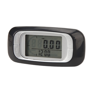 Funzione di registrazione del tempo calorico portatile 7 giorni memoria LED luce 3D pedometro per escursioni a piedi - Product Image 5