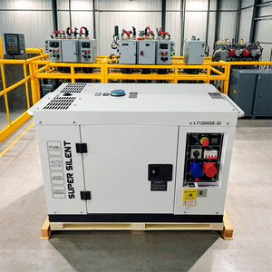 Generatore <span class=keywords><strong>Diesel</strong></span> Portatile Compatto da 8KW 10KVA, Ideale per Lavori all'Aperto, Soccorso d'Emergenza, Uso Domestico - Product Image 3