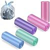 Small 4 Gallon PE Trash Bags Recycled Materials Bathroom & Office Garbage Bags for Exhibition Use Multicolor - Product Image 3