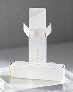 Cajas de embalaje de perfume con logotipo personalizado de Luxus, caja de embalaje de cosméticos, caja de cosméticos blanca Premium para el cuidado de la piel - Product Image 3