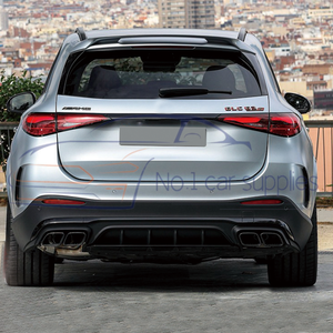 Accessoires de pare-chocs de voiture Diffuseur arrière BENZ X254 <span class=keywords><strong>GLC</strong></span> Upgrade <span class=keywords><strong>63</strong></span> <span class=keywords><strong>AMG</strong></span> avec tuyau pour <span class=keywords><strong>2023</strong></span> +. - Product Image 5