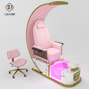 Cadeira de <span class=keywords><strong>Pedicure</strong></span> Spa Elétrica com Hidromassagem para os Pés e Massagem nas Costas, Móvel de Luxo para Salão de Beleza e Estação de Manicure - Product Image 1