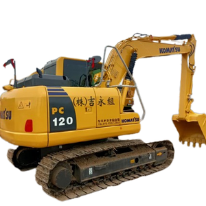 Excavadora Usada Komatsu PC120 de Japón, Piezas Originales, Bien Cuidada, Excelente Precio, Modelo 2023, 12 Toneladas, Motor Japonés Original en Venta - Product Image 1