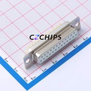 X0125FC2W1 D-Sub/VGA Connector DIP Connector ( Connector Type: Standard D-Sub )( Gender: Female )( Total Number of PINs: 25P ) - Product Image 1