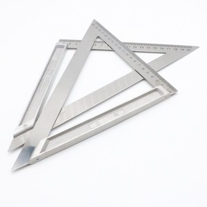 Shengda Aluminum Alloy Triangle Ruler 150mm Right Angle Measuring <b>Tool</b> For Precision Measurement - Product Image 2