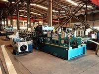 Machine de profilage de poutres en C en acier rapide Zhongyuan, commande PLC Mitsubishi, moteur 5,5 kW*4, pour profilés de 2,0 à 3,0 mm