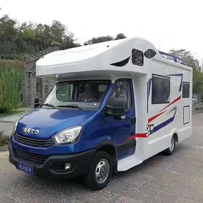 Iveco 4x2 comfortable travel trailers campers motor home for sale