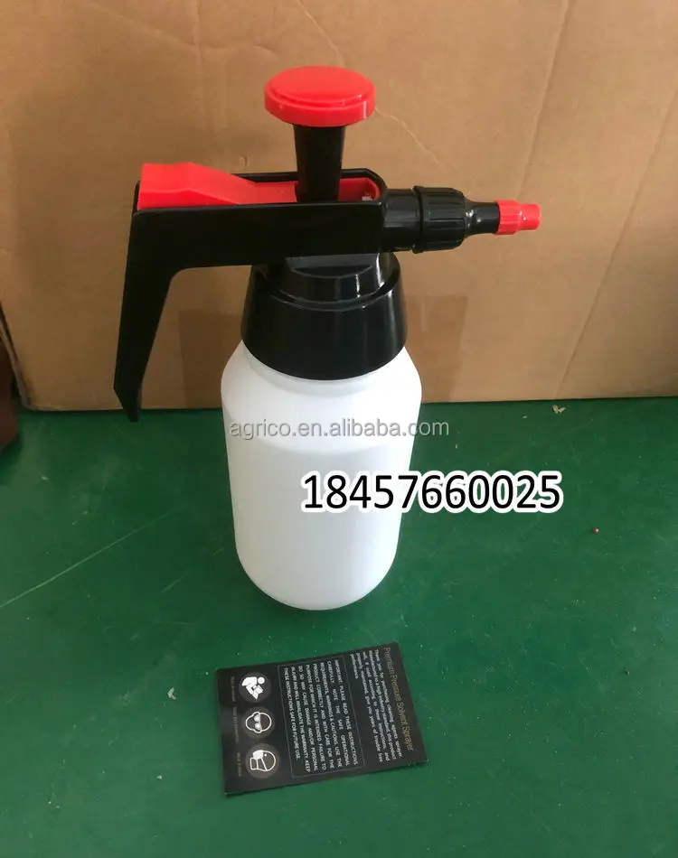 Most resistant sprayer for brake cleaners and aggressive solvents