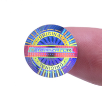 Autocollant d'étiquette de couleur arc-en-ciel Étiquettes d'hologramme à double couche