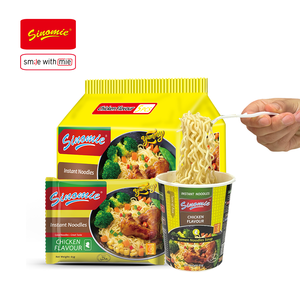 SINOMIE 65gカップインスタント麺メーカーOEM野菜フレーバーカップ & バッグインスタント麺 - Product Image 1