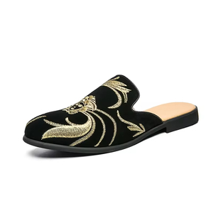 Zapatos de Hombre de Invierno, Diseño Británico de Última Moda, Mocasines Casuales de Punta Puntiaguda, Sandalias de Verano, Pantuflas Duraderas para Hombre - Product Image 6