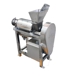 Extractor de Jugos de Frutas Automático Comercial de Prensado en Frío con Motor, Profesional, de Acero Inoxidable de Alta Resistencia - Product Image 1