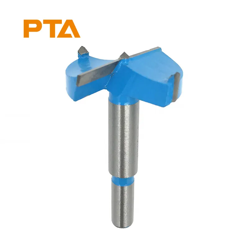 15-60mm Round Shank Tungsten Carbide Tip Wood Boring TCT Forstner Drill Bit Wood Hole Cutter