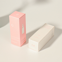 Boîte d'emballage en papier de luxe personnalisée pour flacon compte-gouttes en verre d'huile essentielle, étui pour produits de beauté et de parfumerie