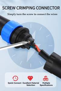 Industrial Aviation 2 Paar IP68 SP21 Schnell kabelst ecker 2/Pin Stecker Buchse Schraube Crimp Wasserdichtes Kupfer - Product Image 6