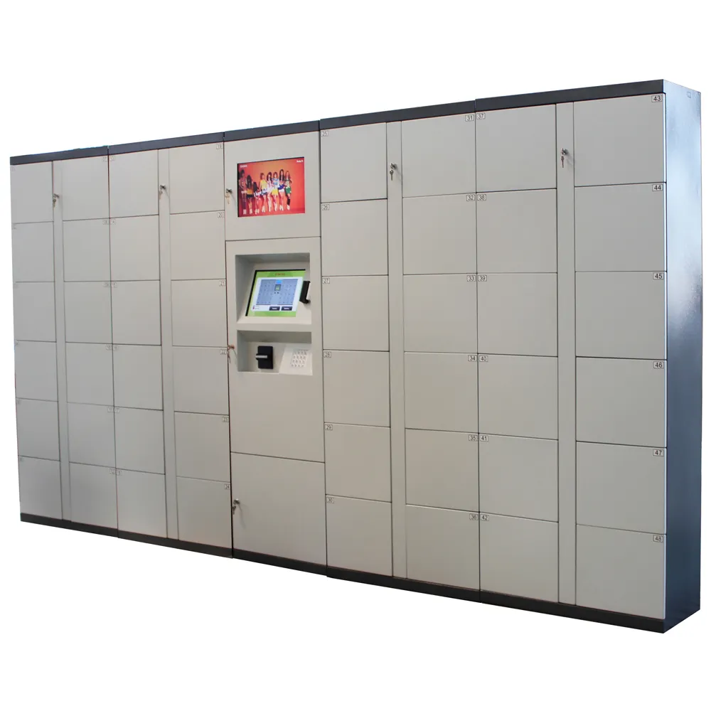 High quality electronic storage locker with secured cabinet