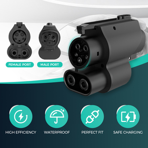 Adaptador EVEGO <span class=keywords><strong>Tesla</strong></span> Supercharger NACS a CCS1, Conector de Entrada de CC para Vehículos Eléctricos y Conectores GBT con Adaptador de Enchufe Vortex - Product Image 2