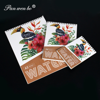 24 feuilles 180gsm 100% coton tampon aquarelle papier aquarelle sans acide reliure spirale peinture dessin papier aquarelle livre