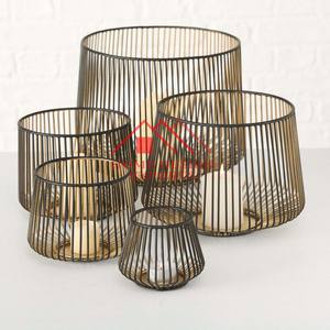 Élégant porte-bougie pour décoration de table et centre de table de mariage, pour la maison, les hôtels et les restaurants - Product Image 5