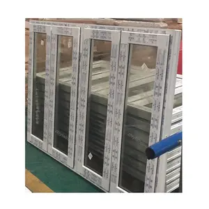 Excellent Quality PVC Hurricane Impact Resistant Windows