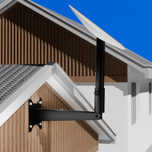 Adaptateur de <span class=keywords><strong>tuyau</strong></span> pour Starlink Standard Dish Mount V3 Heavy Duty Alloy Steel Plate Roof Mount - Product Image 4