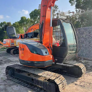 Excavadora Hitachi ZX75 usada-Buen estado, bajas horas de trabajo, tipo oruga hidráulica para construcción y movimiento de tierras - Product Image 3