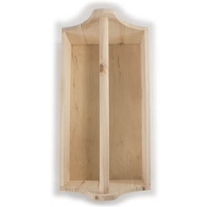 Wooden <strong>Trug</strong> Tool Box Carrier Garden Garage Storage With Handle <strong>Vegetable</strong> Farm Caddy Basket Pinewood - Product Image 3