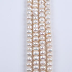 Perlas Redondas Planas Blancas de Agua Dulce Natural de Zhuji de 11-12 mm, Cuentas Sueltas para Bisutería DIY - Product Image 2