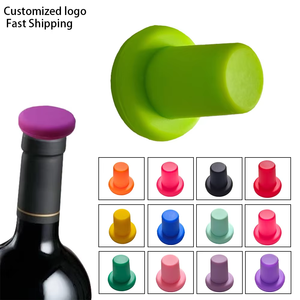 Bouchon de bouteille de vin en silicone, fermeture facile à une main, hermétique, sans BPA, réutilisable pour le stockage du vin à la maison ou au bar - Product Image 4