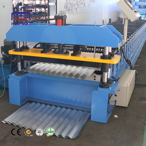 Kim loại lợp mạ kẽm nhôm tấm thép tấm làm cho máy màu thép tường mái bảng lạnh cuộn tạo thành máy - Product Image 3