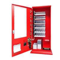 Distributeurs automatiques de monnaies et de billets Qianmei, vente directe du fabricant, capacité de 300 à 600 pièces, écran tactile LCD, options de paiement multiples