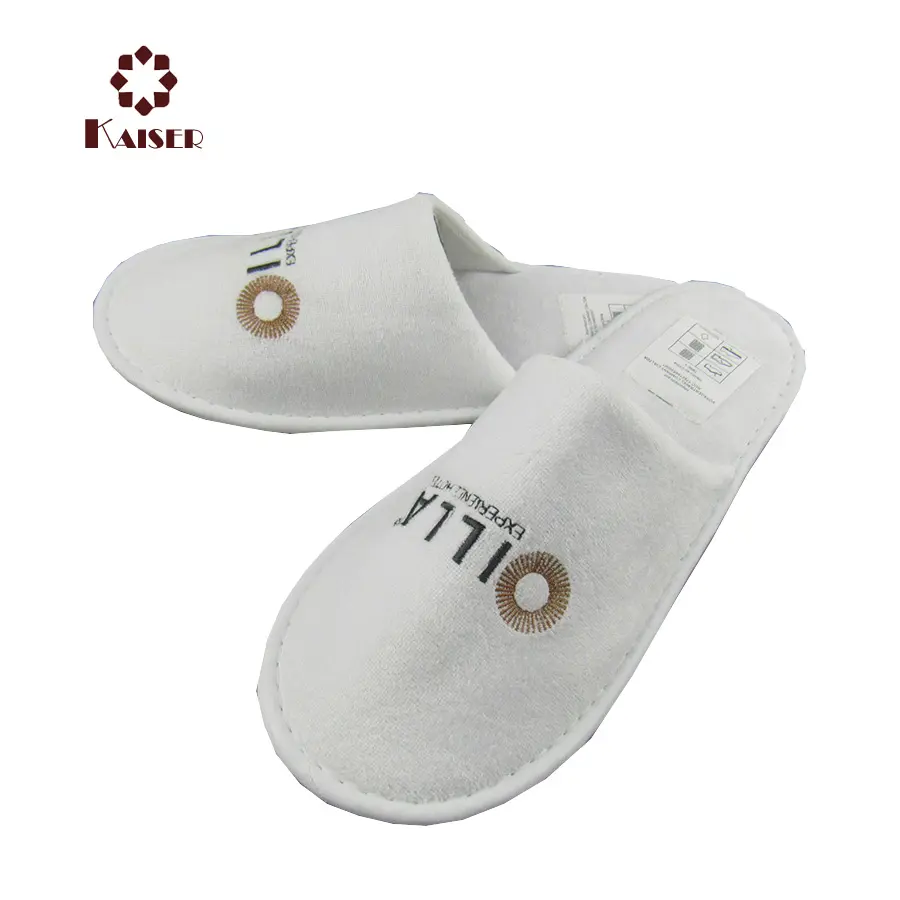 Hotel Slipper Custom Hotel Mens Velour Slippers