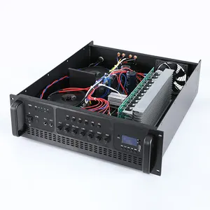 Hot Selling 3u Serie High Power Audio Versterker 1500W Pa Versterker Module En; Aluminium Eindversterker