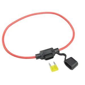 PCB Panel Inline Mount Mini ATO Fuse Holder for Blade Fuses