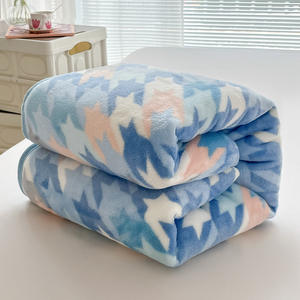 Holesale lorloral FT OFT lanlannel uustom rinenjuagado lehrow lanlanket Fo OME ame ececor - Product Image 1