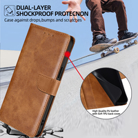 Étui portefeuille en cuir à rabat pour téléphone portable Tecno Camon 50 Pro 40 Ultra Pop9 Pova7 avec porte-cartes magnétique pour Spark50 Spark40