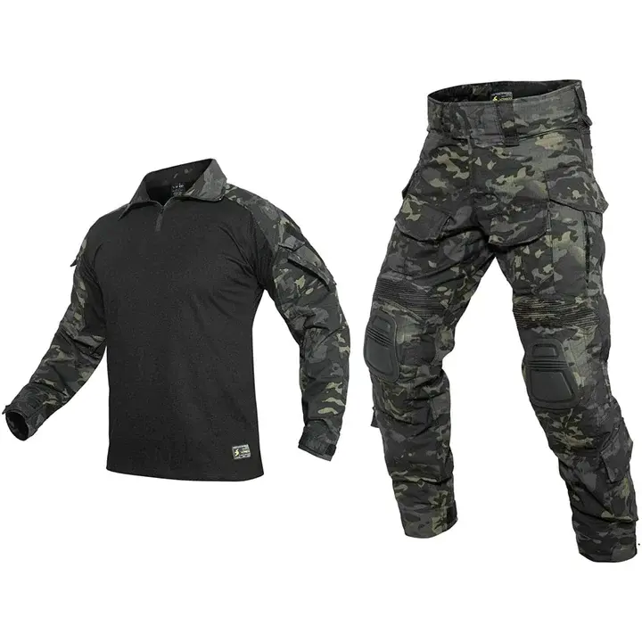 G3 Multi cam Herren Taktische Kleidung Airsoft Frosch Anzug Set Taktische Langarm T-Shirt Hosen Uniform