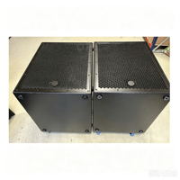Subwoofer Aktif Pro 1200W 18 Inch Jerman DSP FIR Phase Profesional Audio Bertenaga untuk Konser, Acara, dan Panggung