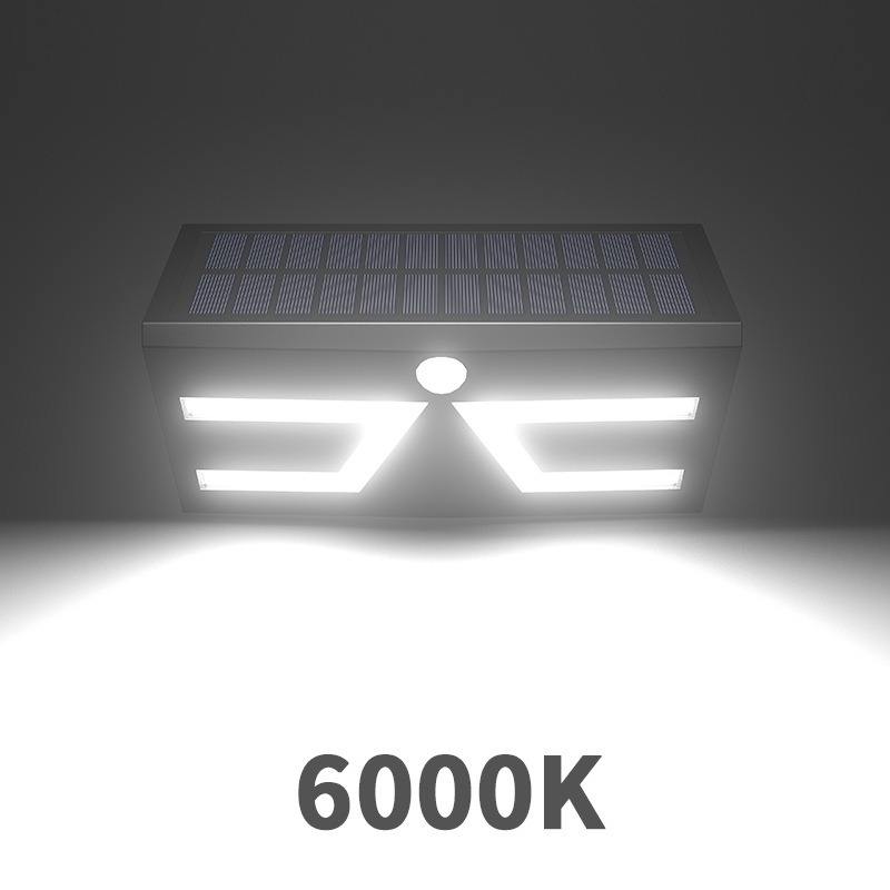 Coque noire, lumière blanche froide.