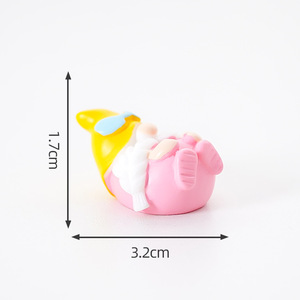 Adornos de <span class=keywords><strong>Gnomo</strong></span> de Pascua con Diseño de Sirena y Elfo, Accesorios de Decoración DIY, Miniatura para Paisajes, Escritorio o Coche - Product Image 6