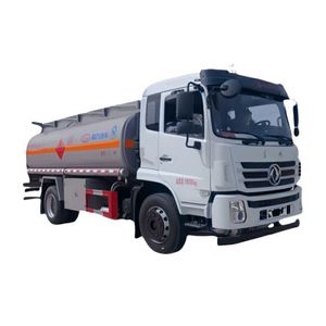 Camion-citerne Dongfeng 4*2 de haute qualité, capacité 14000L, pour le transport de pétrole brut et d'essence, à vendre - Product Image 2