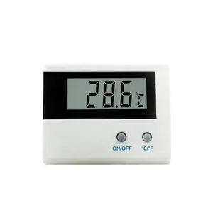 Manufacturer Aquarium Battery Thermometer with Suction Cup Digital Fish Tank Thermometer Accurate Water Terrarium Thermometer