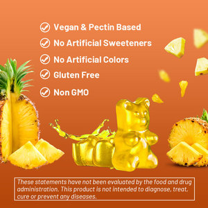 Gummies de vitamine E Daynee de WinsTown Factory Supply, antioxydant naturel, soutien à l'éclaircissement de la peau, complément alimentaire, gummies de vitamine E - Product Image 2