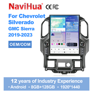 Radio Estéreo para Auto Navihua con Android, Pantalla Vertical de 15.6 Pulgadas, Navegación GPS, Sistema de Audio para Chevrolet Silverado/GMC Sierra 2019-2023 - Product Image 1