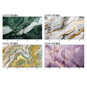 <span class=keywords><strong>2023</strong></span> panneau de cristal de carbone fibre de charbon de bois de bambou décoration murale du hall de l'hôtel - Product Image 5