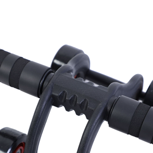 Rullo per Addominali WQ a 4 Ruote per <span class=keywords><strong>Fitness</strong></span> Domestico, in EVA PVC Nero, per Allenamento della Forza del Core e Sviluppo Muscolare Addominale, Opzioni Personalizzabili - Product Image 5