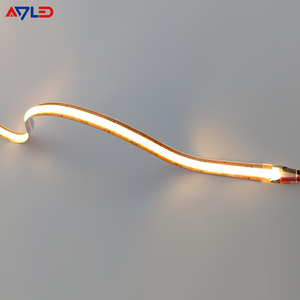 Bande lumineuse LED COB à double couleur CCT, découpable, 24V, flexible, pour éclairage de placard, plafond et décoration intérieure - Product Image 1